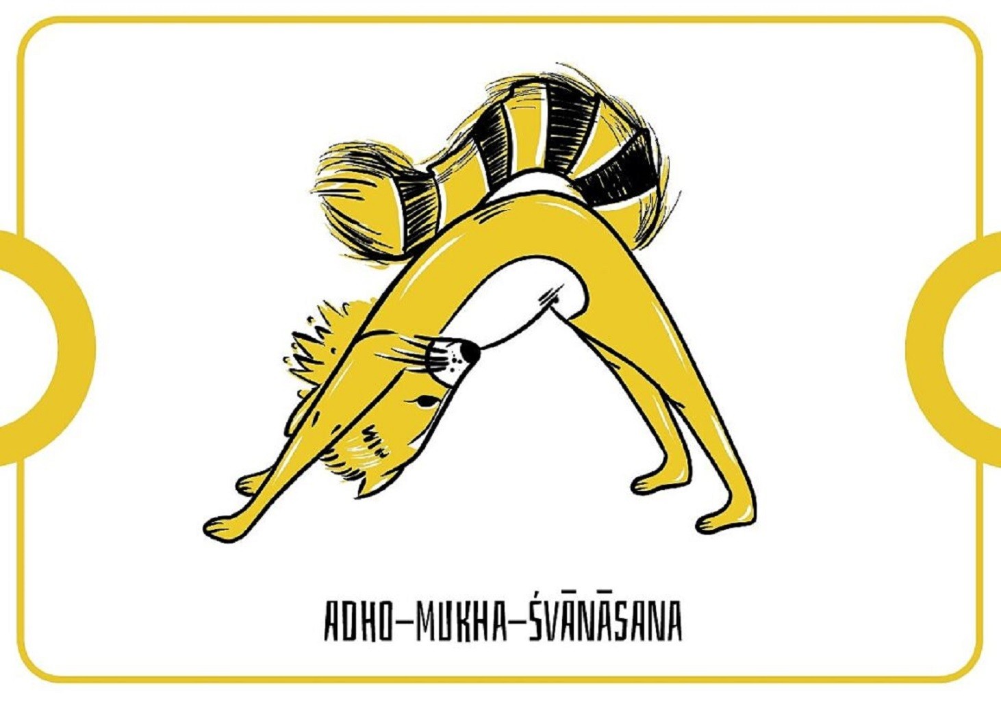 Joga gra dla dzieci - jogra - adho-mukha-śvanāsana