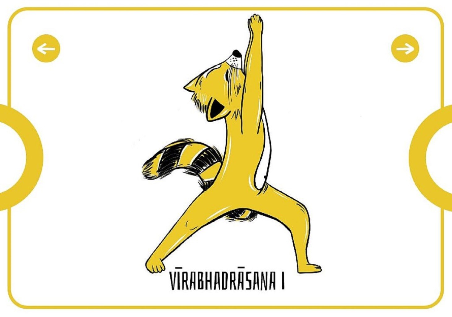 Joga gra dla dzieci - jogra - vīrabhadrāsana I